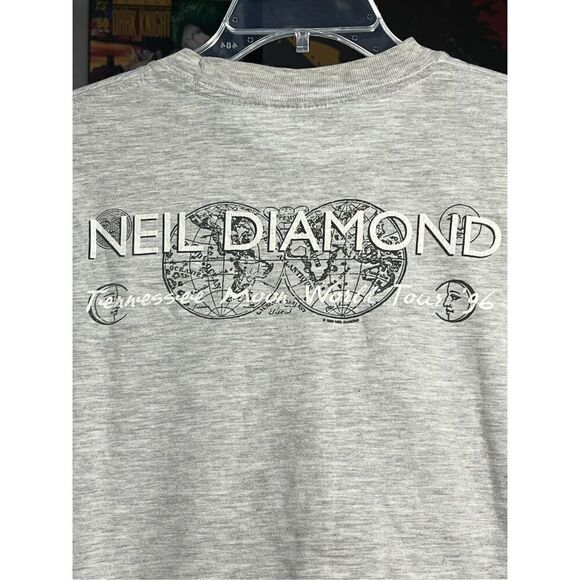 Vintage 90s Neil Diamond Tennessee Moon Tour Tee - Picture 4 of 7